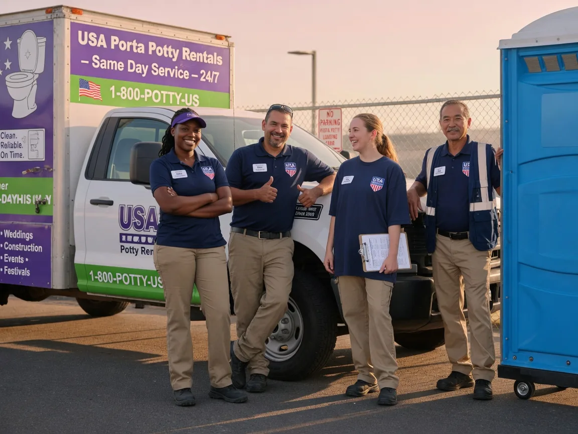 Porta Potty Rental company in Hays, NC